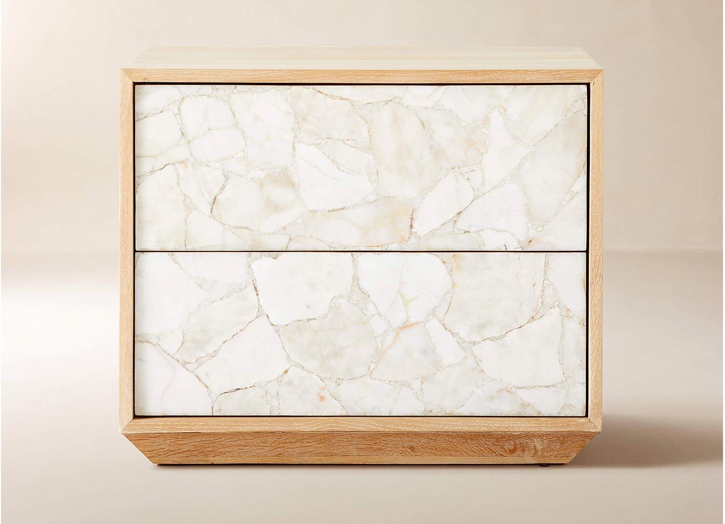 Marble Front Nightstand thumbnail 3